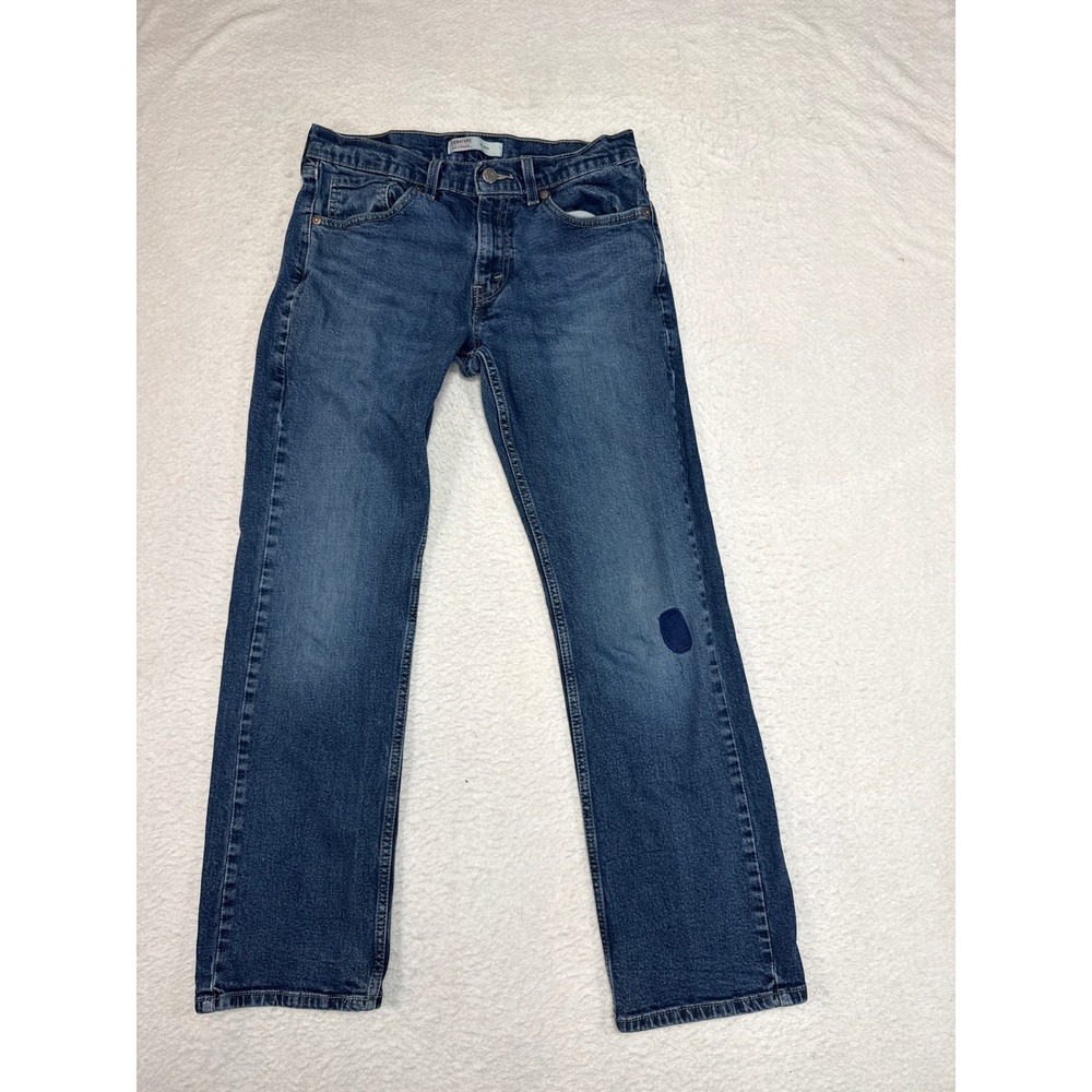Signature by Levi Strauss Relaxed Fit Jeans Medium Wash Blue W29 L30